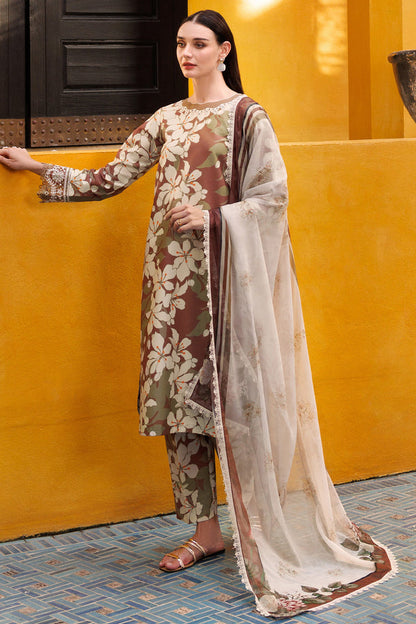 Mellow Floral Printed Lawn 3-Piece Outfit – Fresh Floral Charm