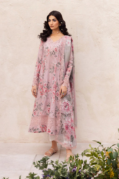 Pastel Paradise Printed Lawn 3-Piece Outfit – Everyday Elegance