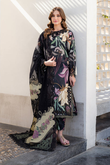Malhaar Printed Lawn 3-Piece Outfit – Everyday Chic Wear